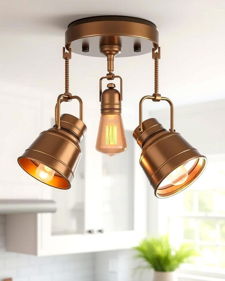 Vintage Style Track Lighting for Nostalgic Appeal