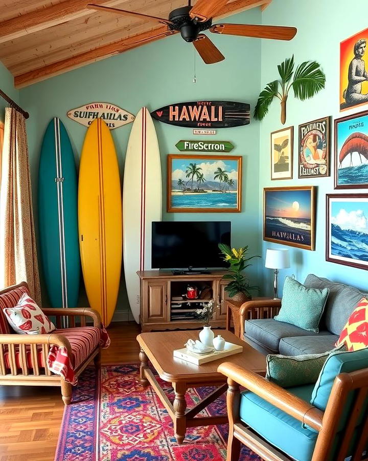 Vintage Surf Decor