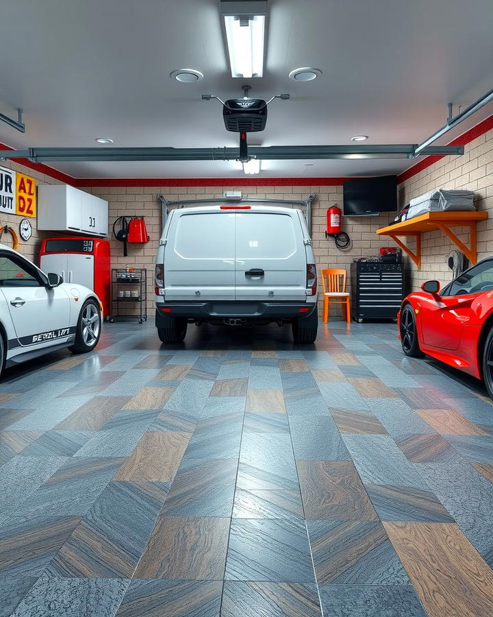 Vinyl Garage Flooring