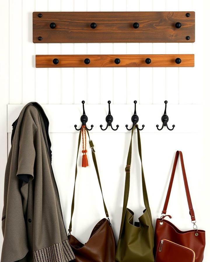 Wall Hooks and Peg Rails