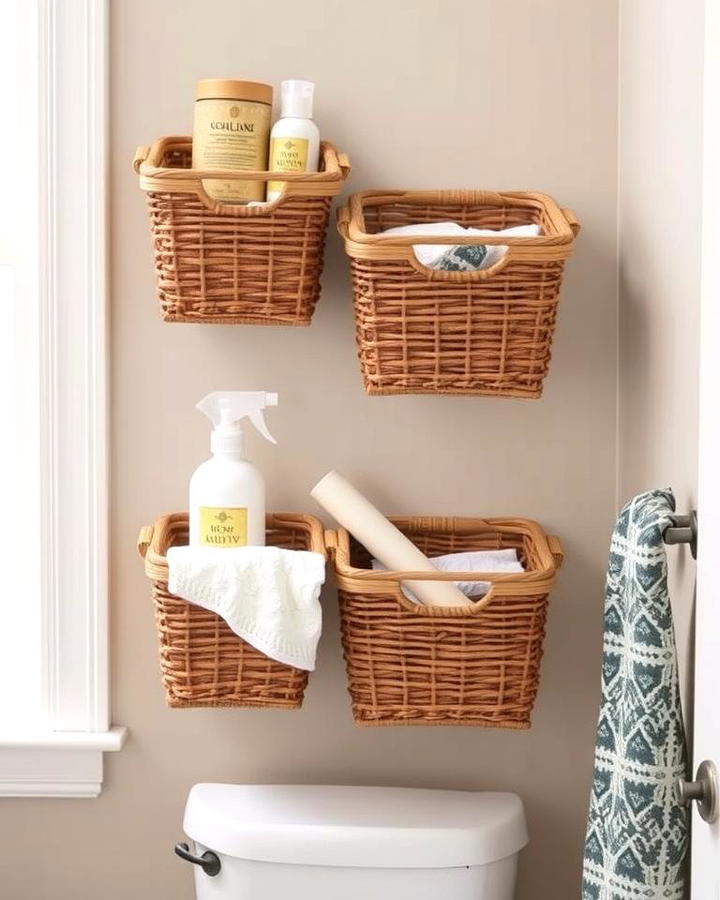 Wall Mounted Baskets