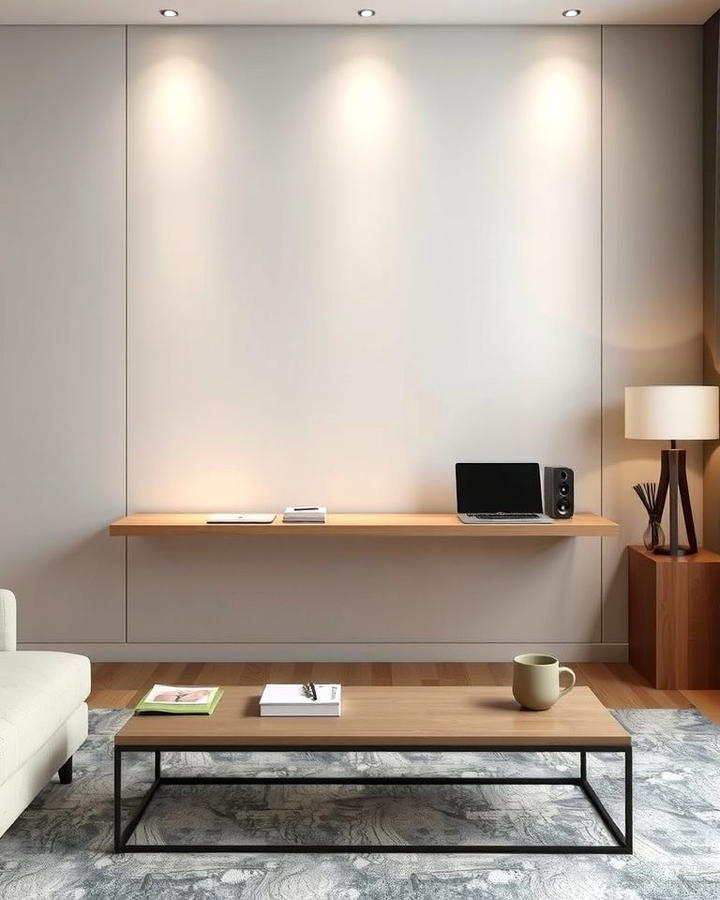 Wall Mounted Floating Desk