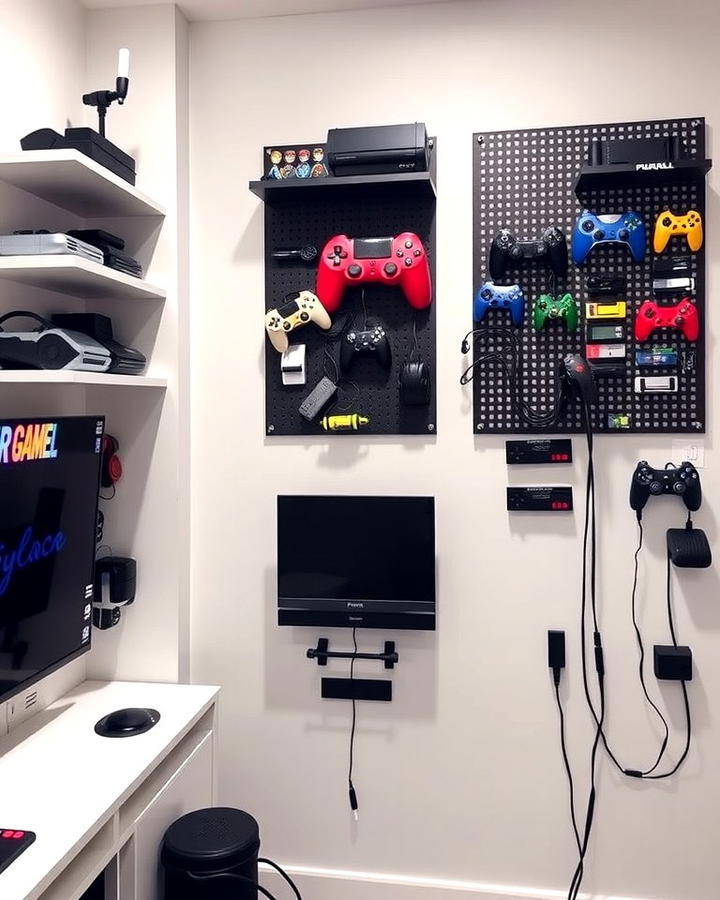 Wall Mounted Game Storage