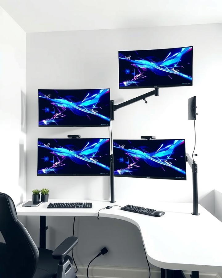 Wall Mounted Gaming Monitors