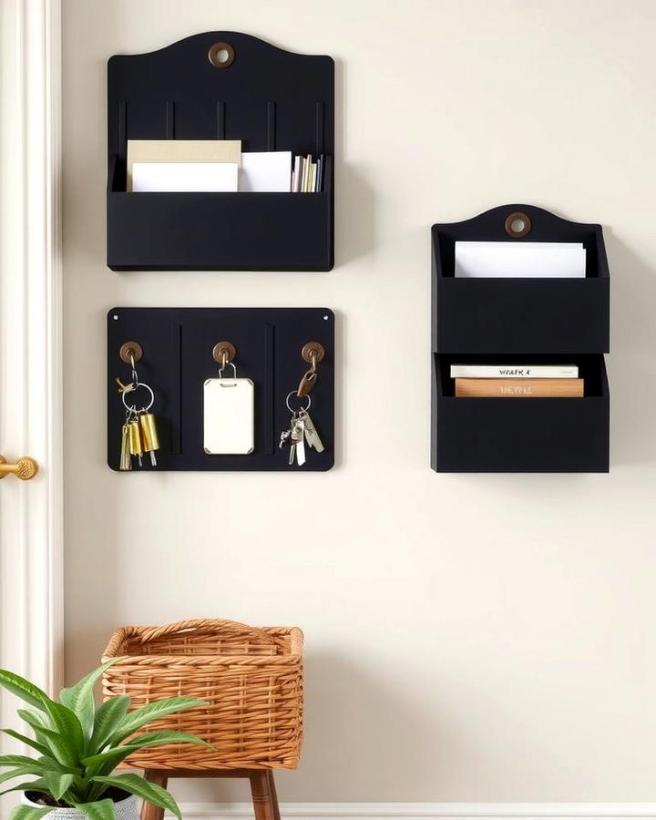 Wall Mounted Mail Organizers