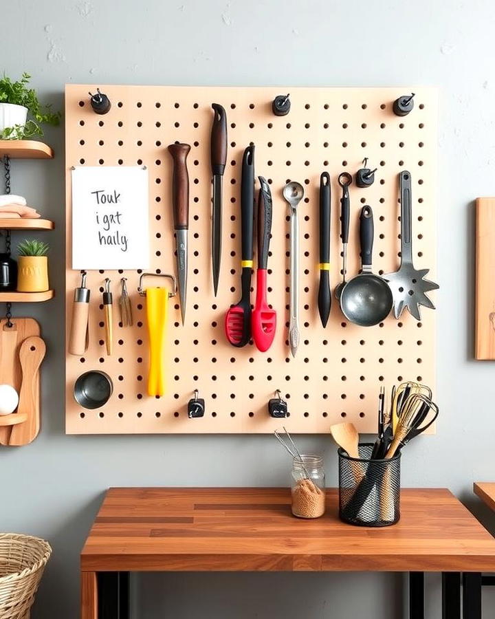 Wall Mounted Pegboards