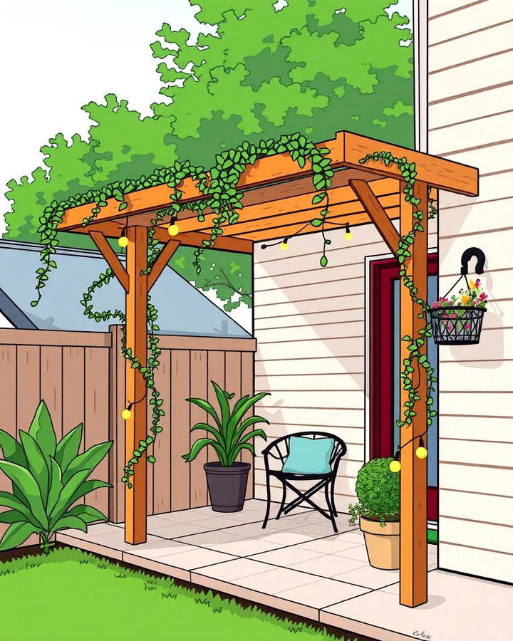 Wall Mounted Pergola