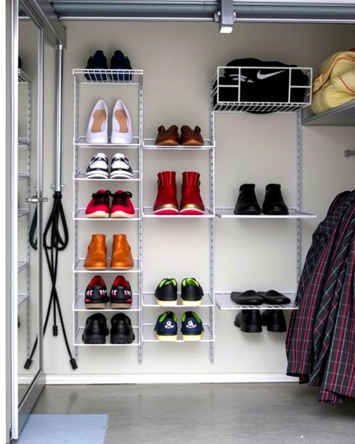 Wall Mounted Shoe Racks