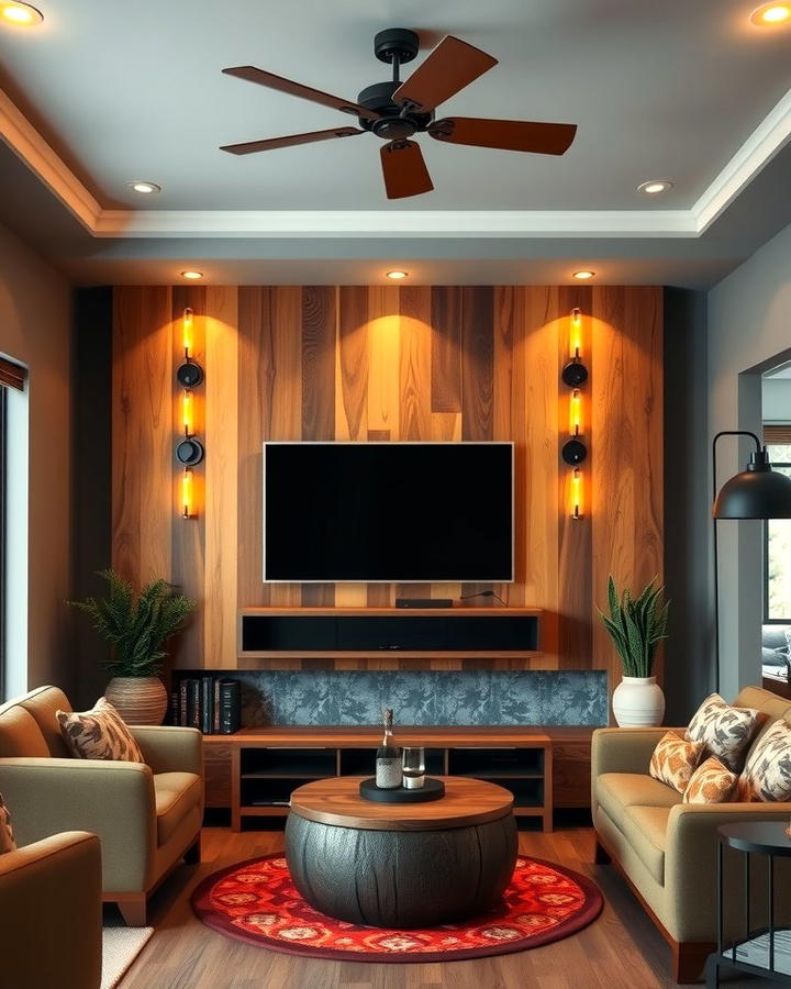 Wall Mounted TV for Watching Outdoor Adventures