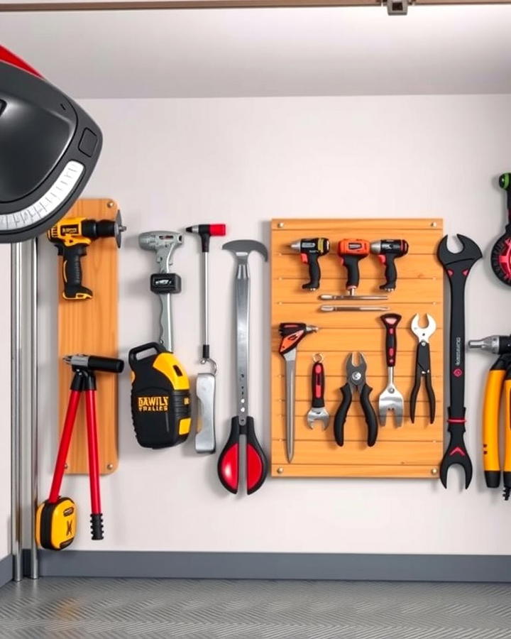 Wall Mounted Tool Storage