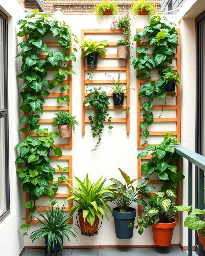 Wall Mounted Trellis