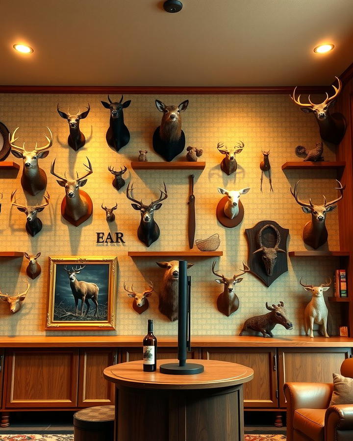 Wall Mounted Trophy Displays