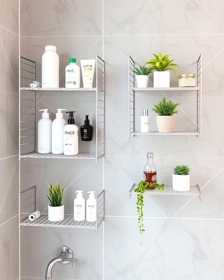 Wall Mounted Wire Shelves