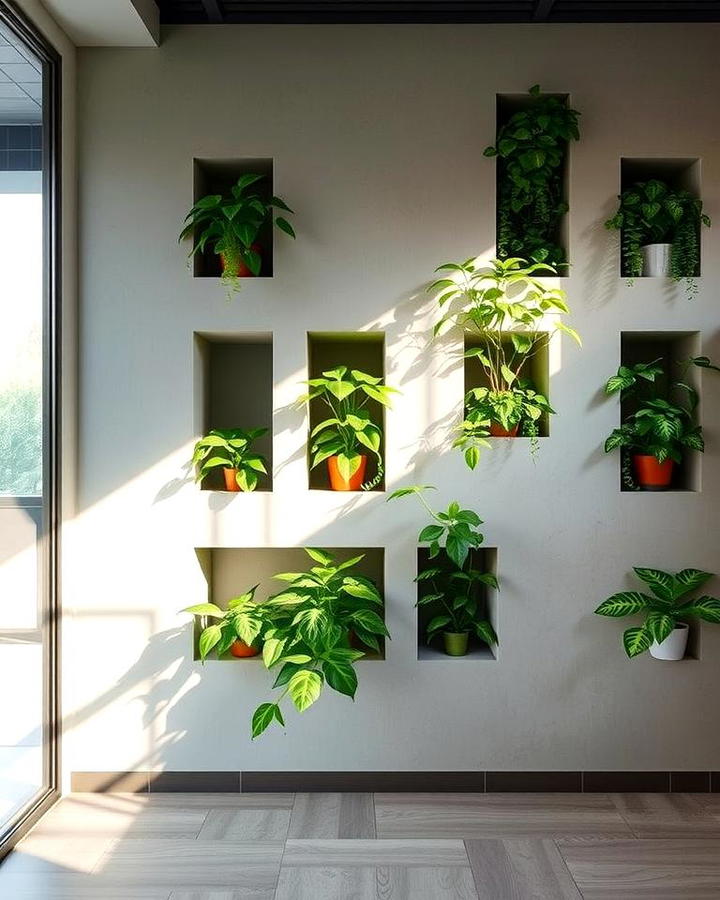 Wall Niches for Plants