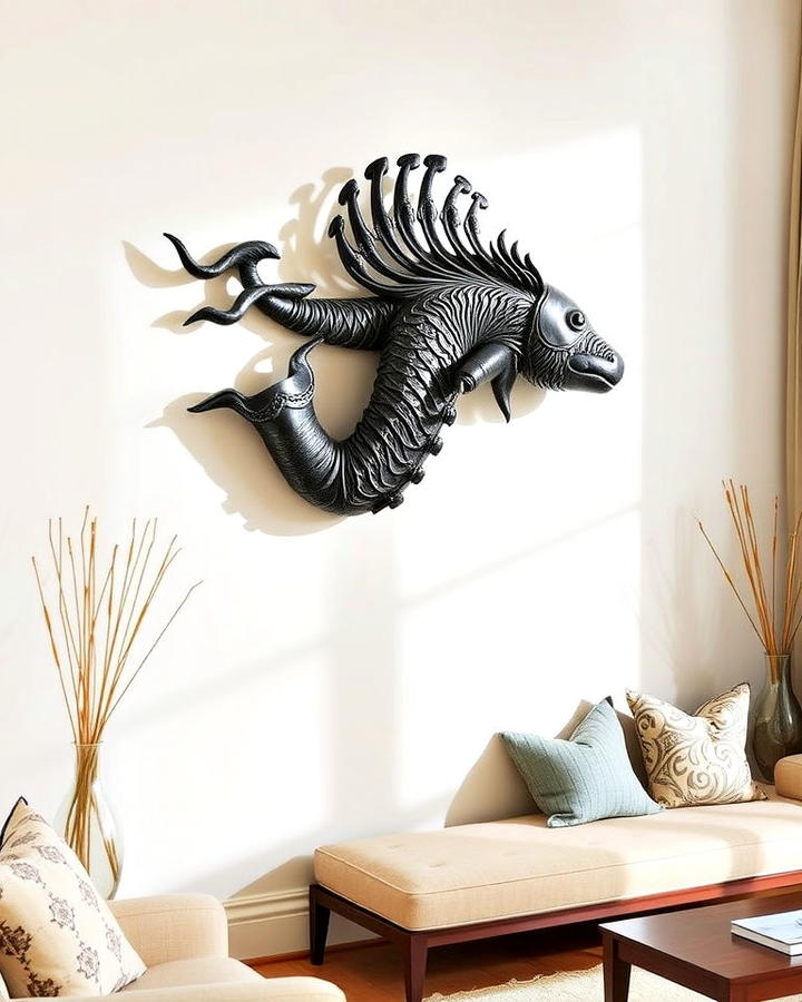 Wall mounted Sculptures Design