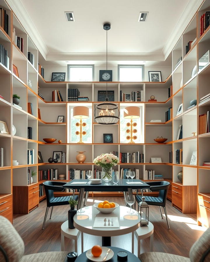 Wall to Wall Bookshelves