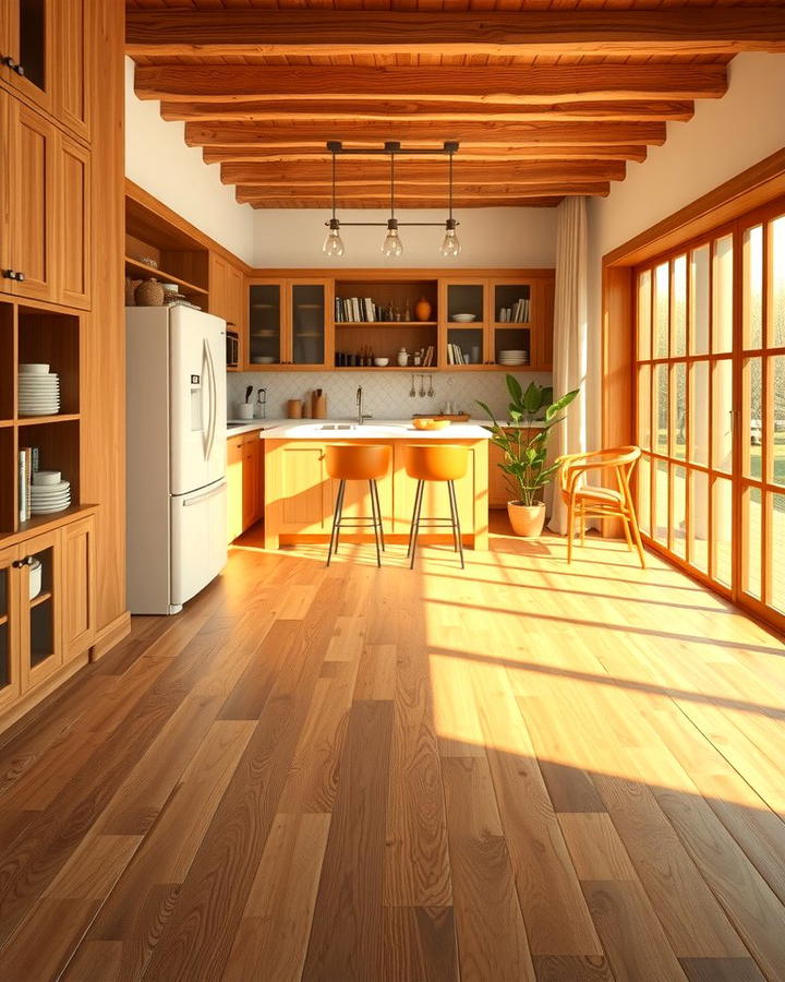 Warm Bamboo Flooring