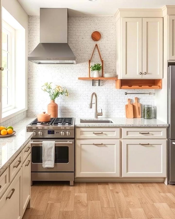 Warm Beige Terrazzo for a Cozy Feel