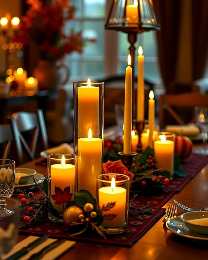 Warm Candlelit Ambiance