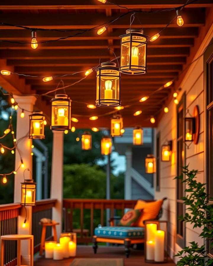 Warm Glow with Outdoor Lighting