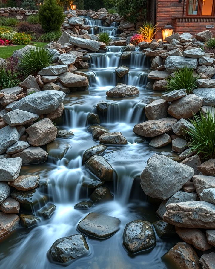 Waterfall and Stream Features