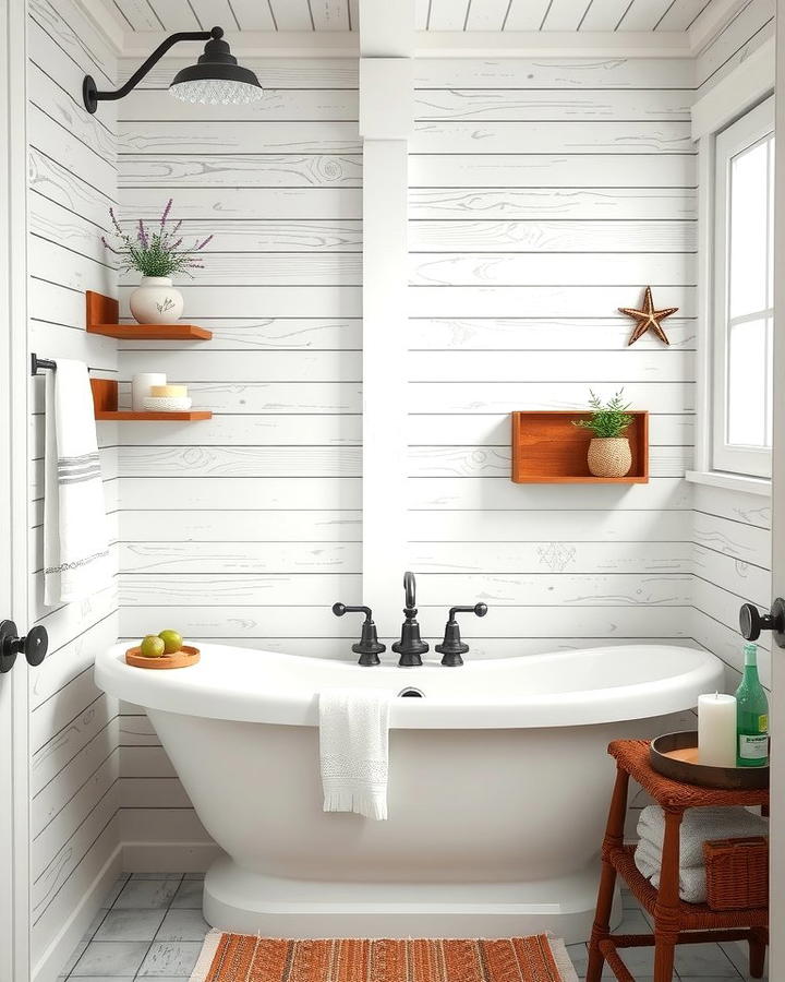 Weathered Shiplap Walls