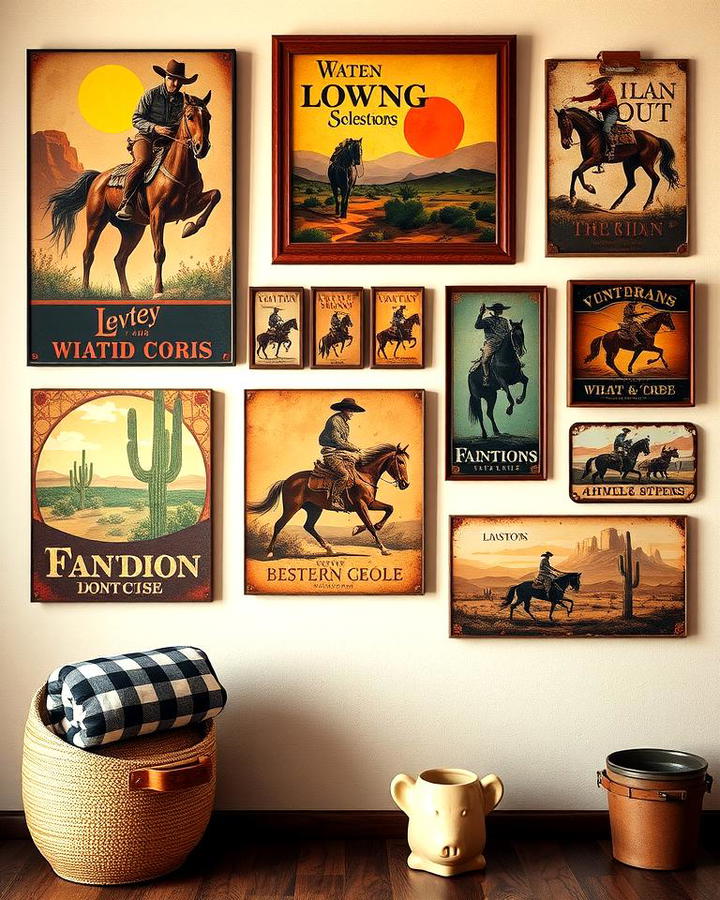 Western Themed Wall Art