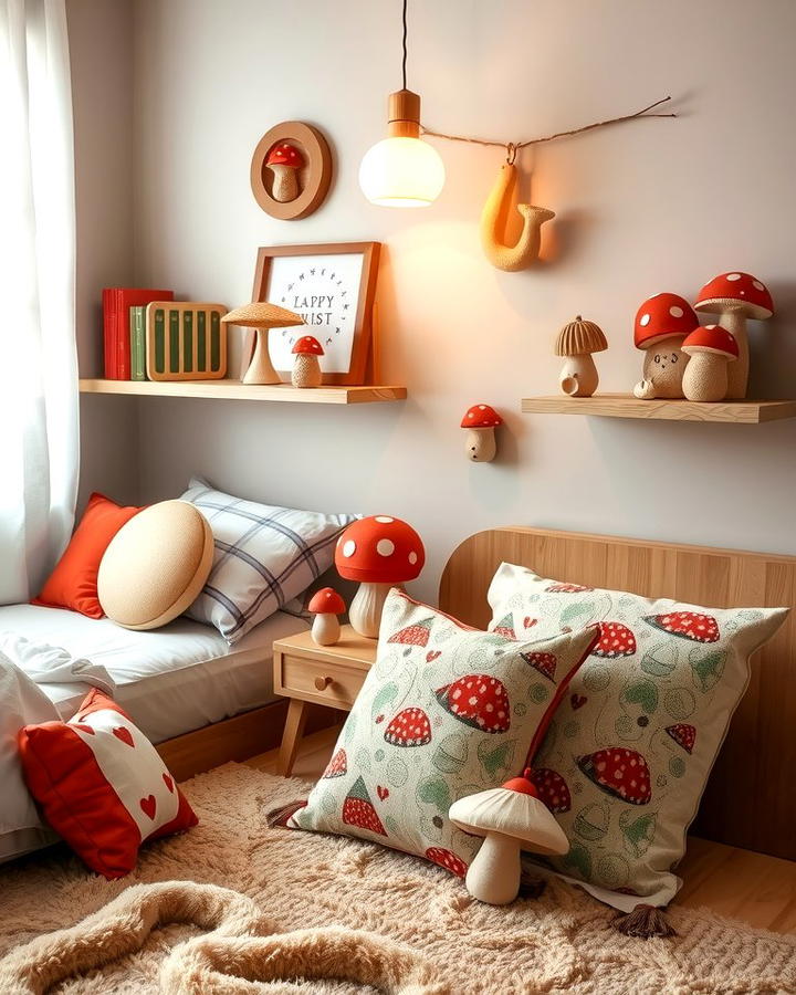 Whimsical Mushroom Decor