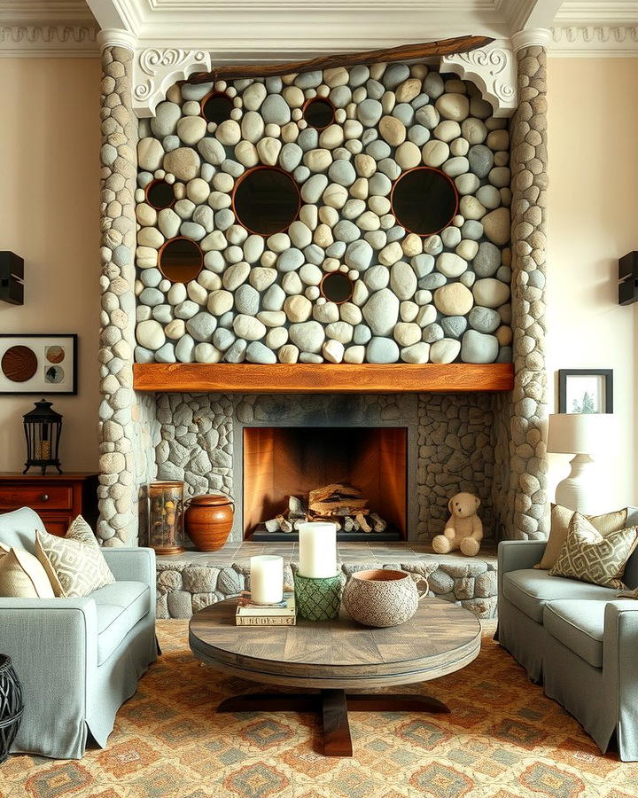 Whimsical Texture with Pebblestone