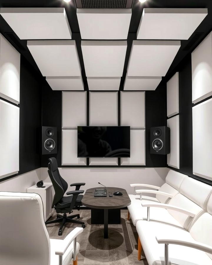 White Acoustic Panels