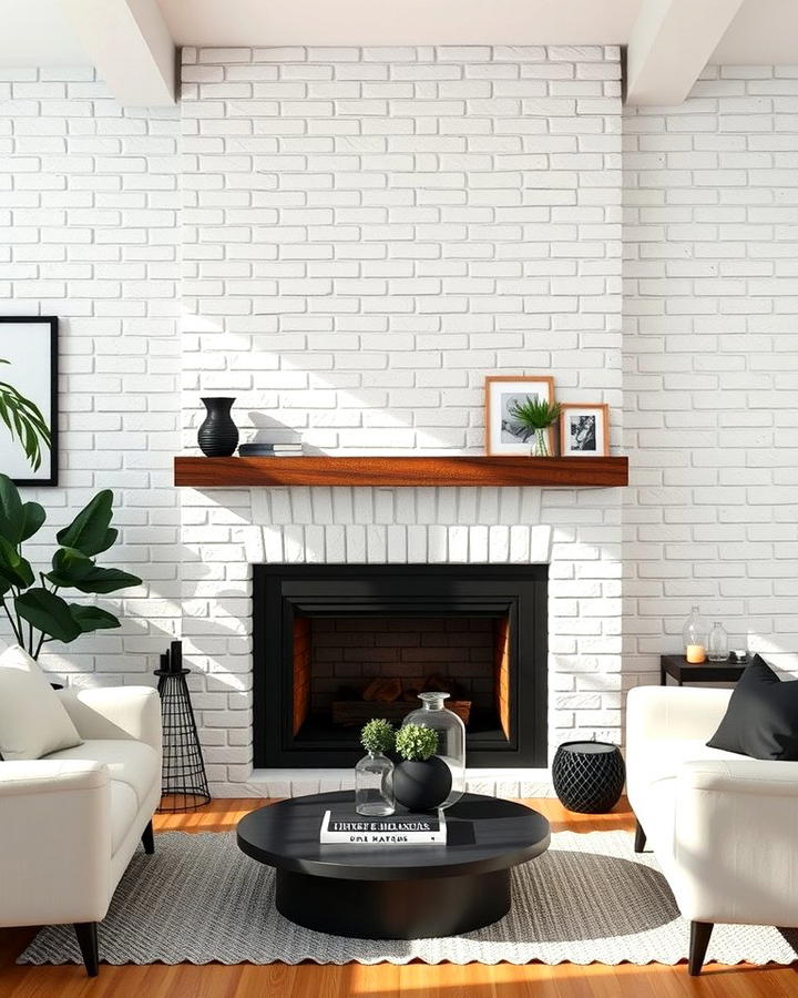 White Brick Charm