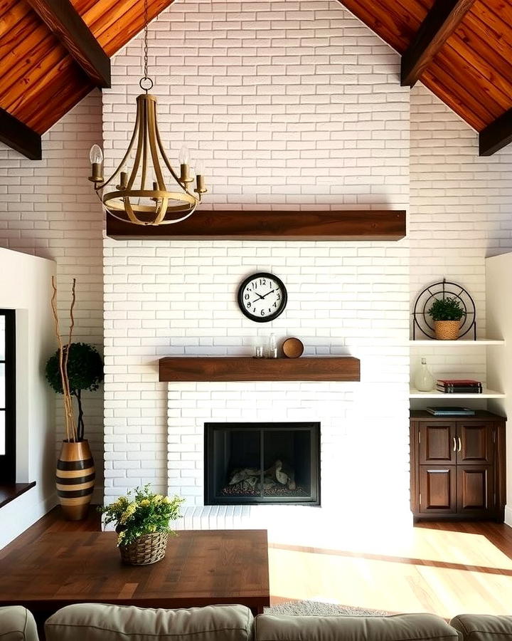 White Painted Brick