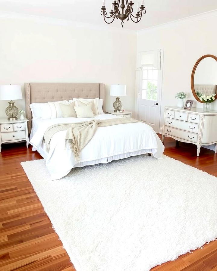 White Rugs for Cozy Flooring