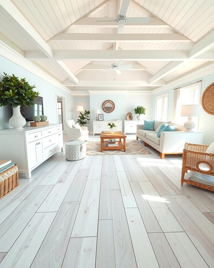 Whitewashed Wood Floors