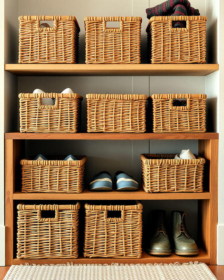 Wicker Baskets for Rustic Charm