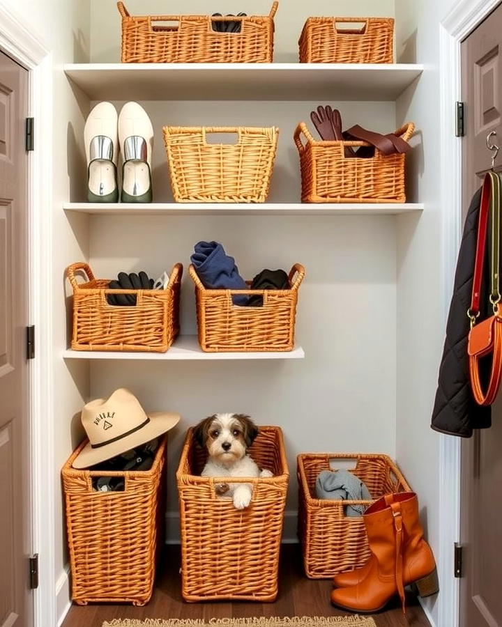 Wicker Baskets for Storage