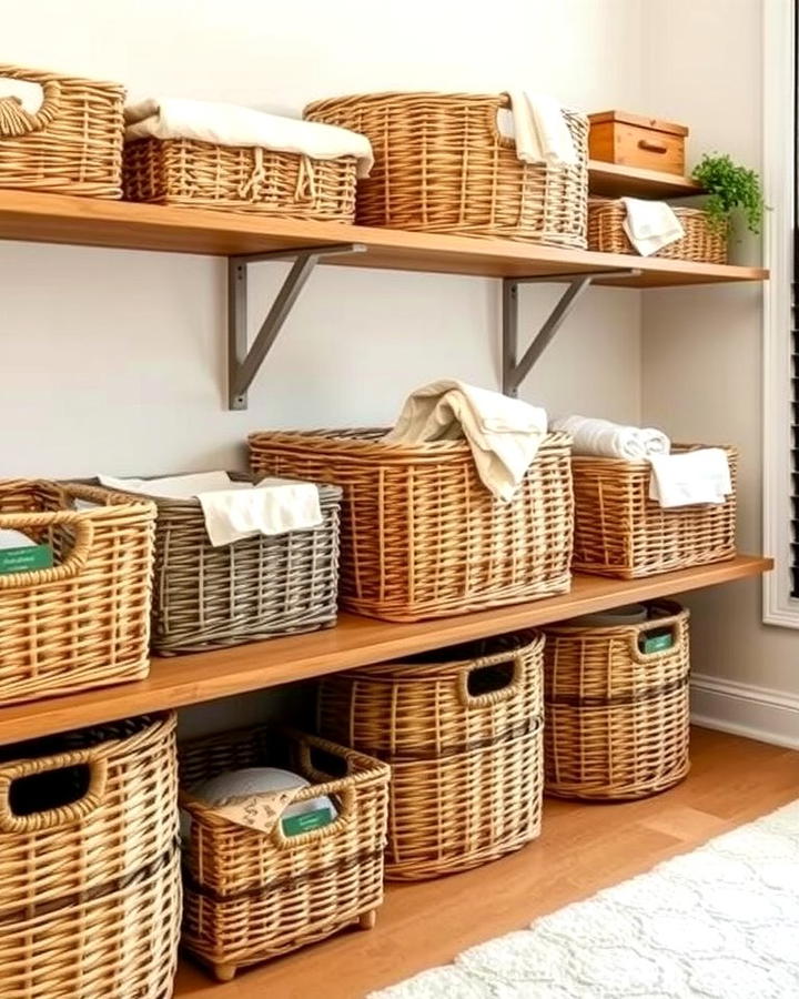 Wicker Baskets for Storage