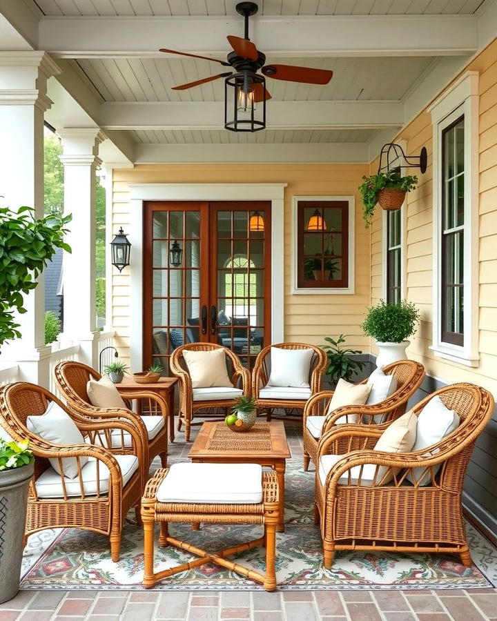 Wicker Furniture for a Rustic Touch