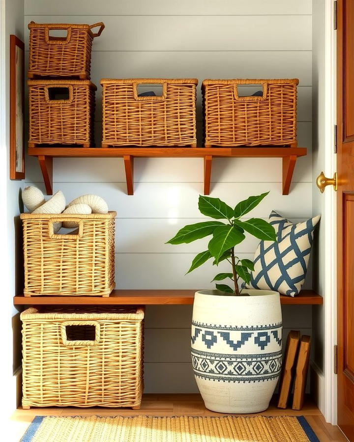 Wicker Storage Baskets