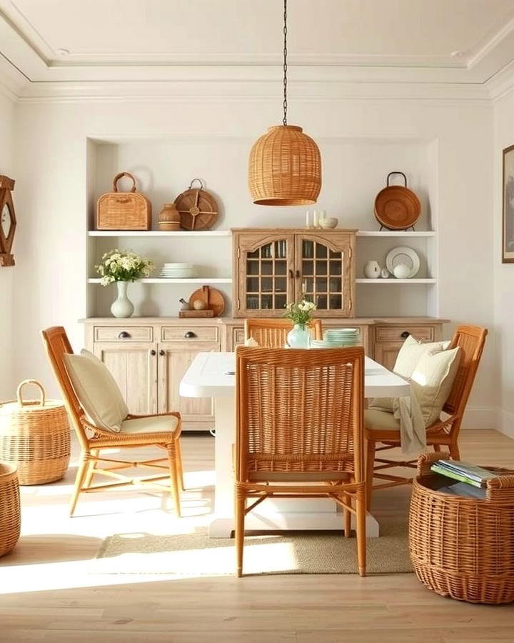 Wicker and Rattan Accents