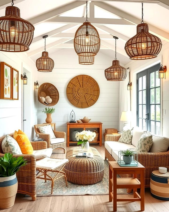 Wicker and Rattan Accents