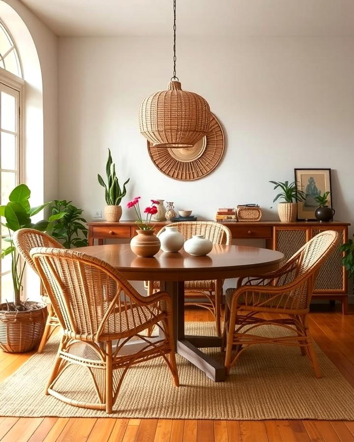 Wicker and Rattan Elements