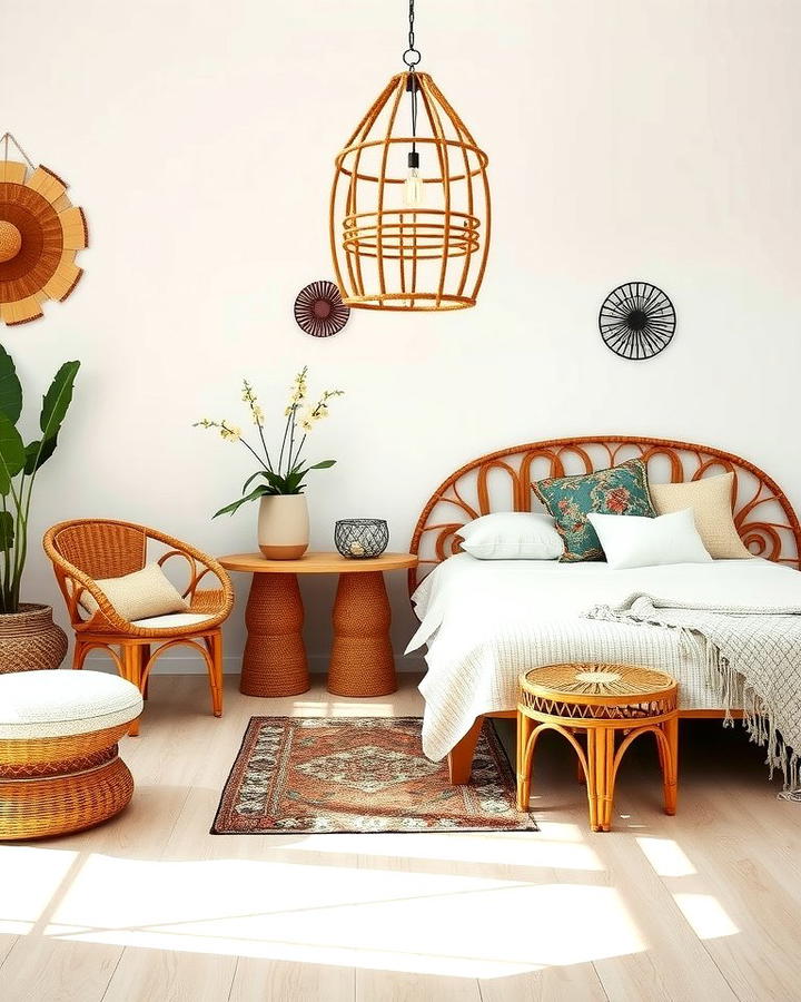 Wicker and Rattan Furniture Pieces