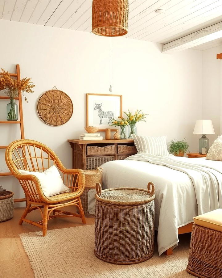 Wicker or Rattan Accents 2