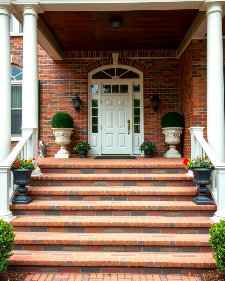 Wide Front Steps