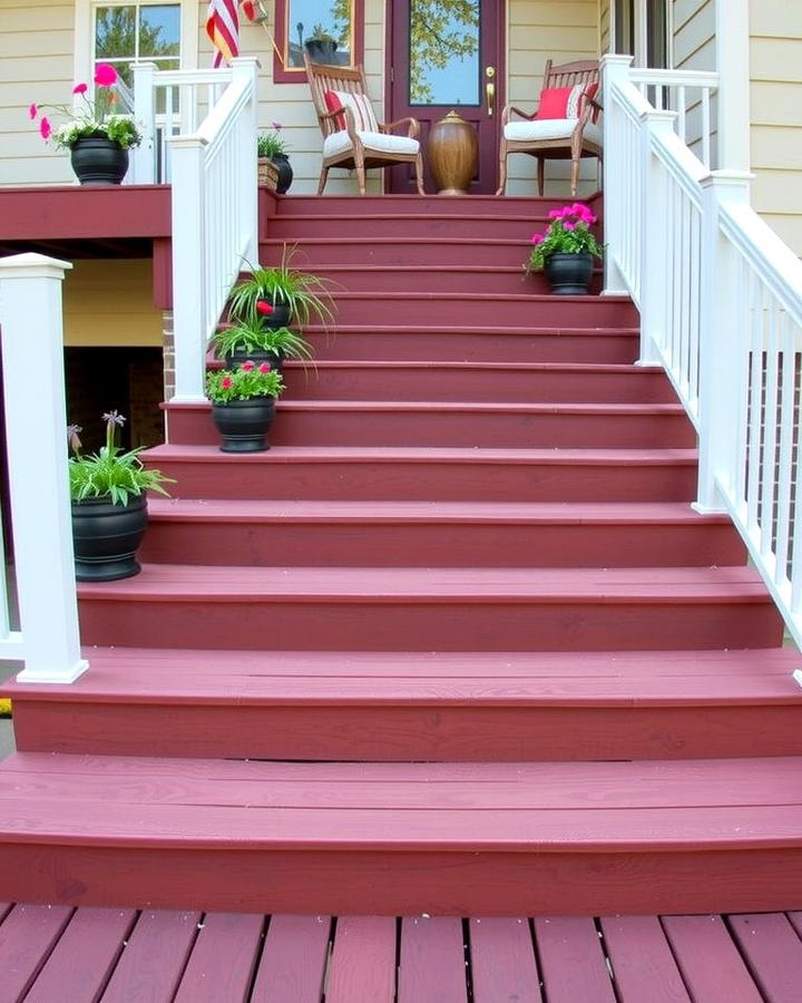 Wide Multi Tiered Steps