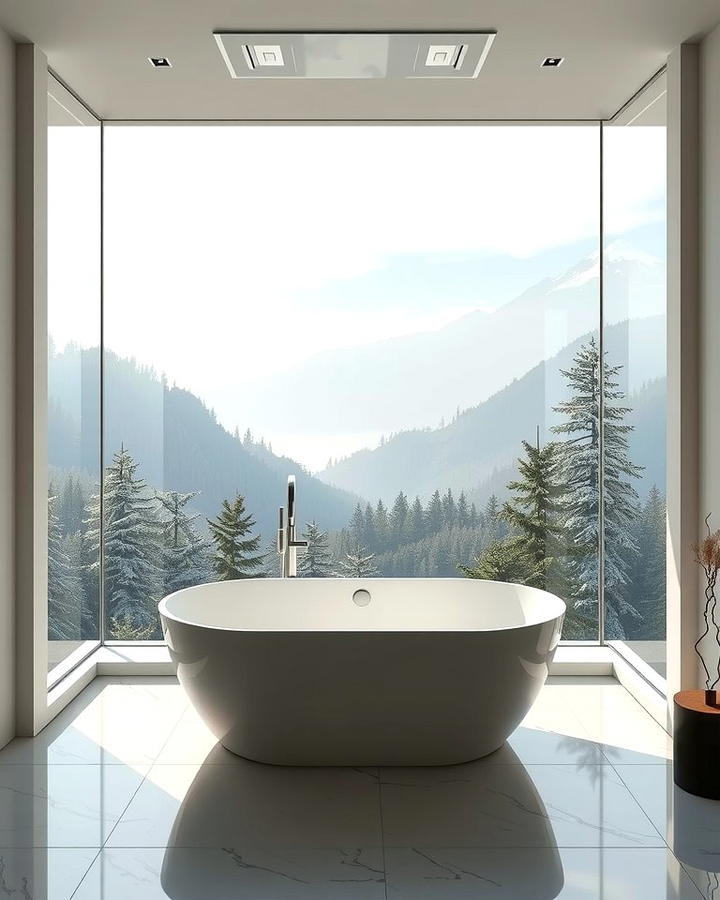 Window View Tub Placement