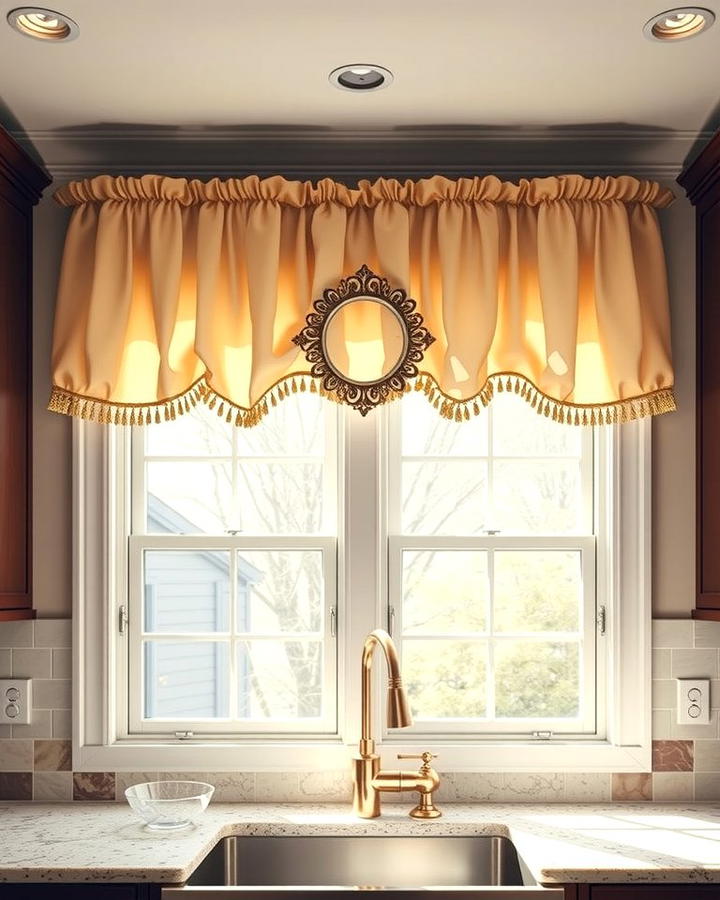 Window with a Decorative Valance