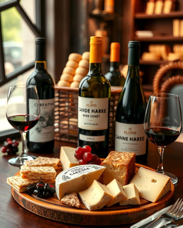 Wine and Cheese Basket