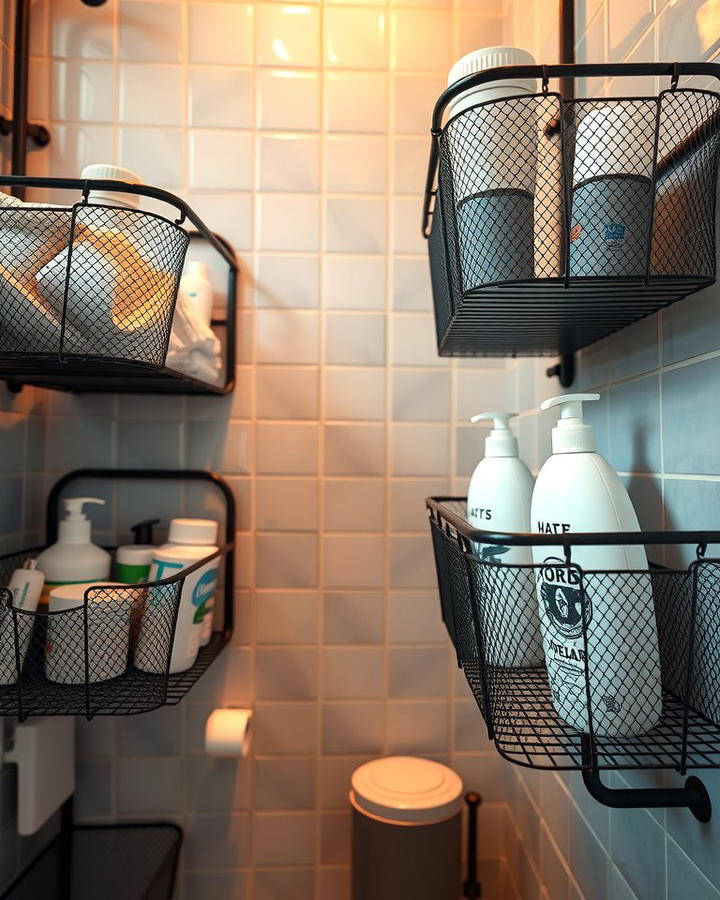 Wire Mesh Storage Baskets